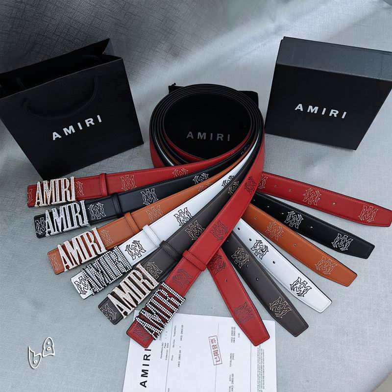Amiri belt 38mmX90-125cm lb104